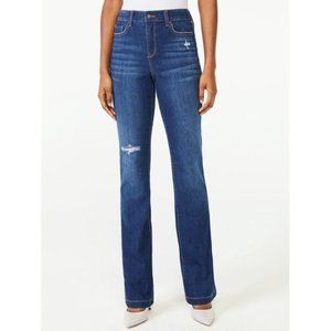 Scoop Women's High-Rise Slim Bootcut Jeans Ciao Bella Size 4 NWT